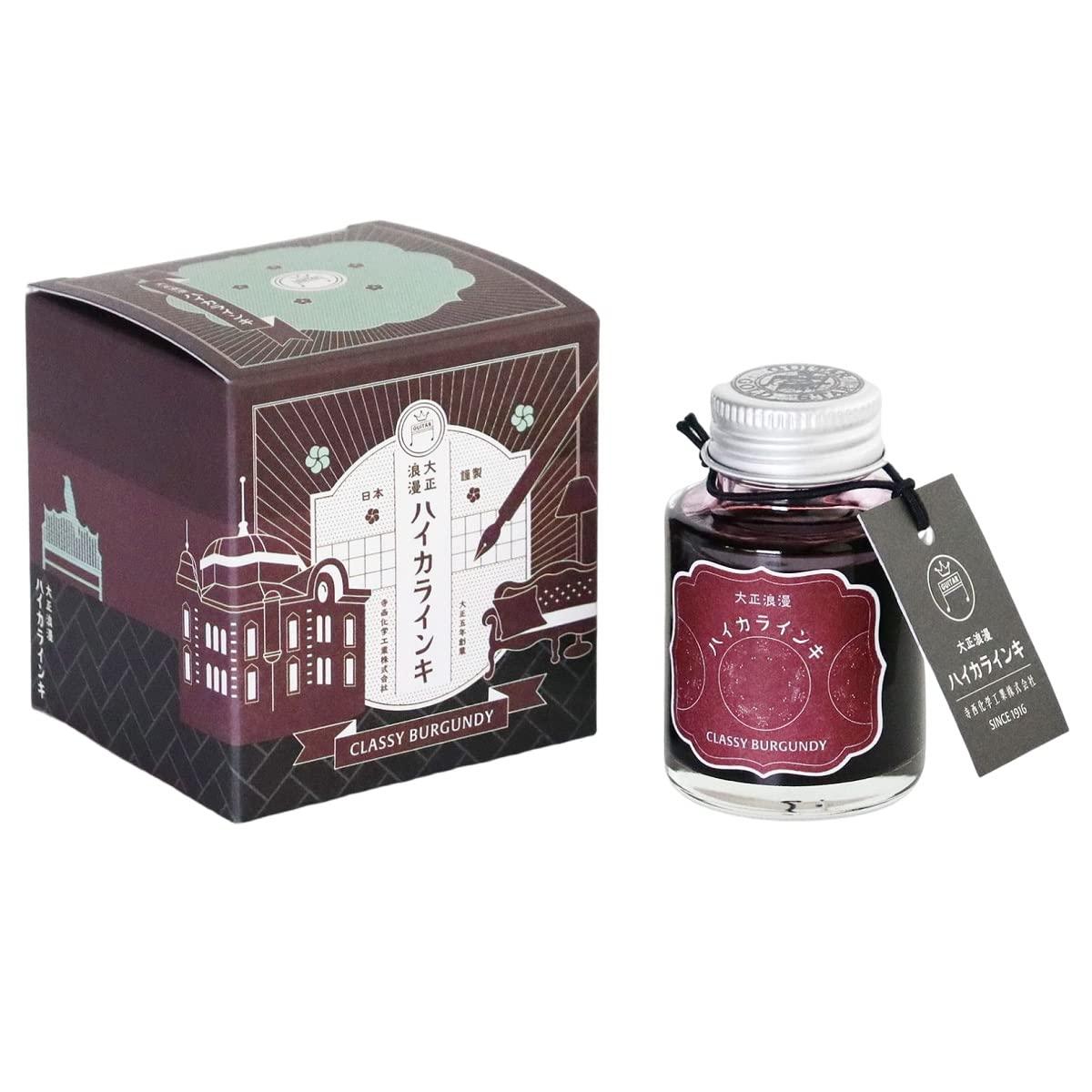 Teranishi Chemical Industry Guitar Taisho Romantic High-Carbon Ink Classy Burgundy TRH-40ML-T68