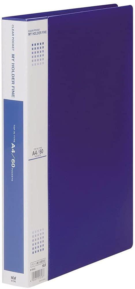 T-G My Holder Fine A4 60P Blue M-1046-02