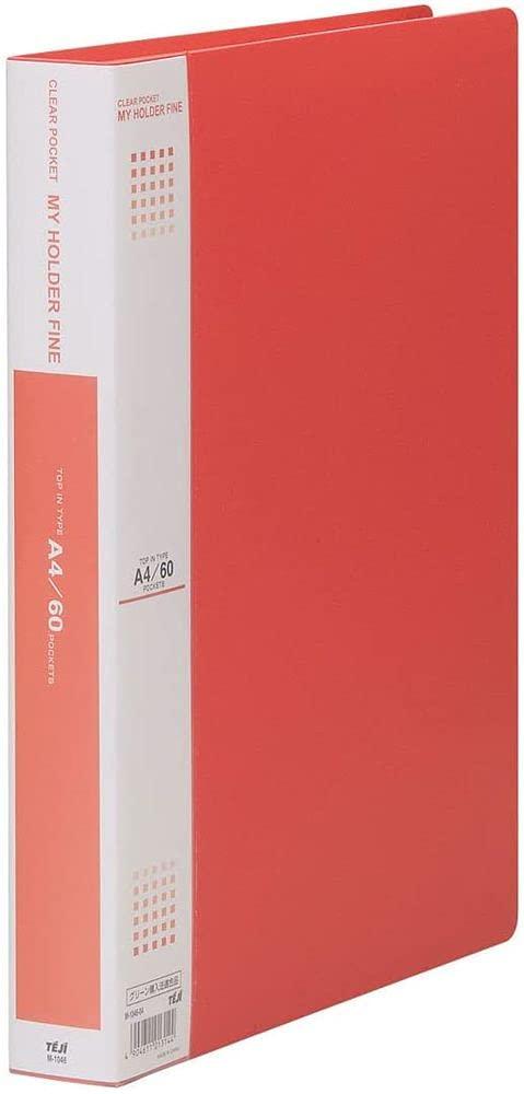 T-G My Holder Fine A4 60P Red M-1046-04