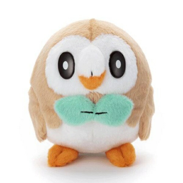 Takara Tomy Arts Pokémon: I Choose You! Plush Toy: Rowlet Approx. 17cm tall