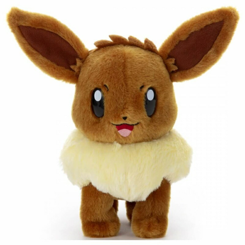 Takara Tomy Arts Pokémon: I Choose You! Plush Toy Eevee Height: Approx. 21cm