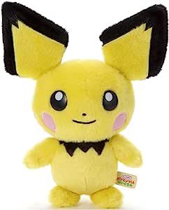 TAKARA TOMY A.R.T.S. Pokémon: I Choose You! Plush Toy Pichu Height: Approx. 23cm 726705