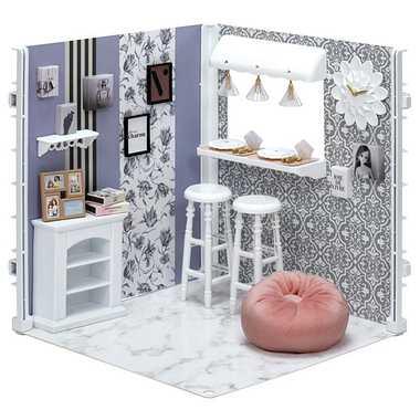 TAKARA TOMY Licca-chan Interior Coordination Dining Room (Francfranc Collaboration) Dress-Up Pretend Play Toy For Ages 3 and Up