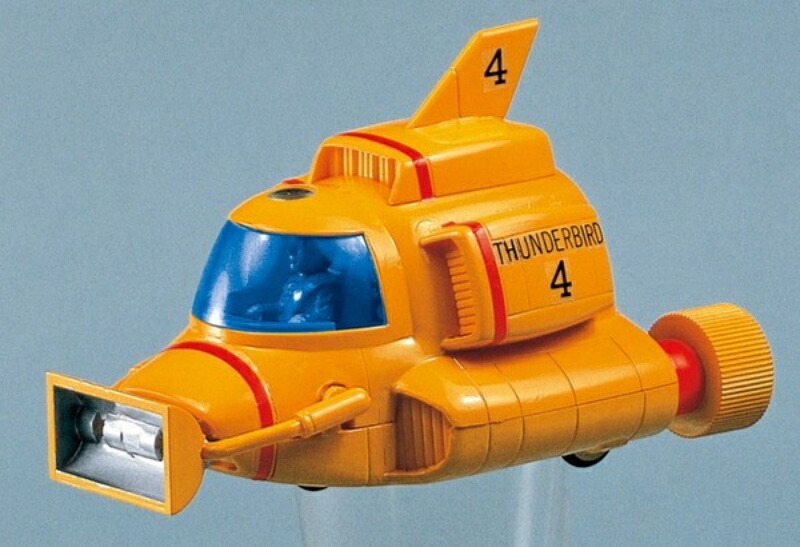 Aoshima Cultural Textbook Co., Ltd. Thunderbirds Mini Series No.4 Thunderbirds Mini No.4 Approx. 90mm in length Non-scale plastic model kit