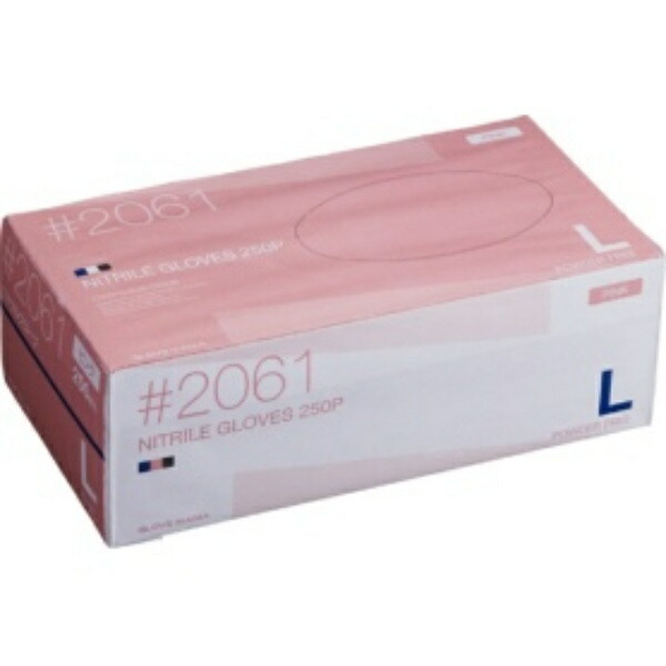 Kawanishi Kogyo GLOVE MANIA Nitrile Disposable Gloves Powder-Free Pink 250 Sheets L #2061P-L