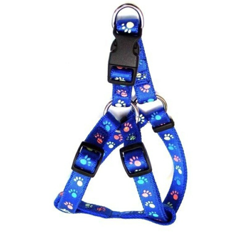 Okano ONS Glow-in-the-Dark Foot Harness #20 Blue (Medium Dog)