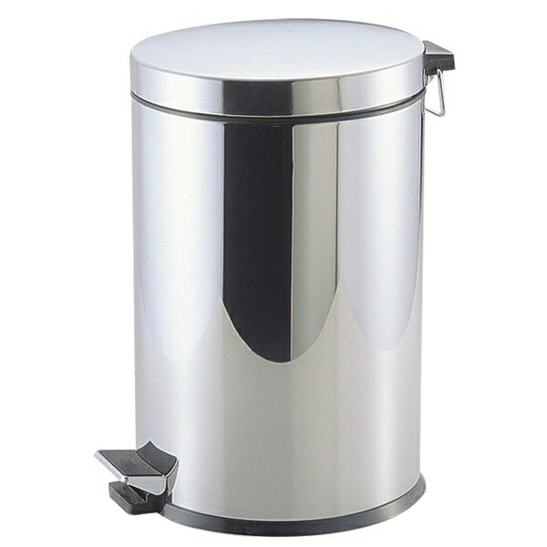 Pearl Metal Wacoat Trading Trash Can with Lid, Stainless Steel Pedal, 20L, Calis2 H-2286