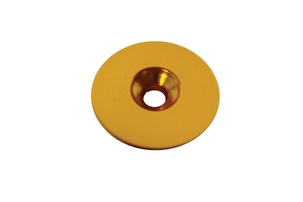 Avedio Lightweight Aluminum Top Cap, Separate, No Logo, Gold 70653