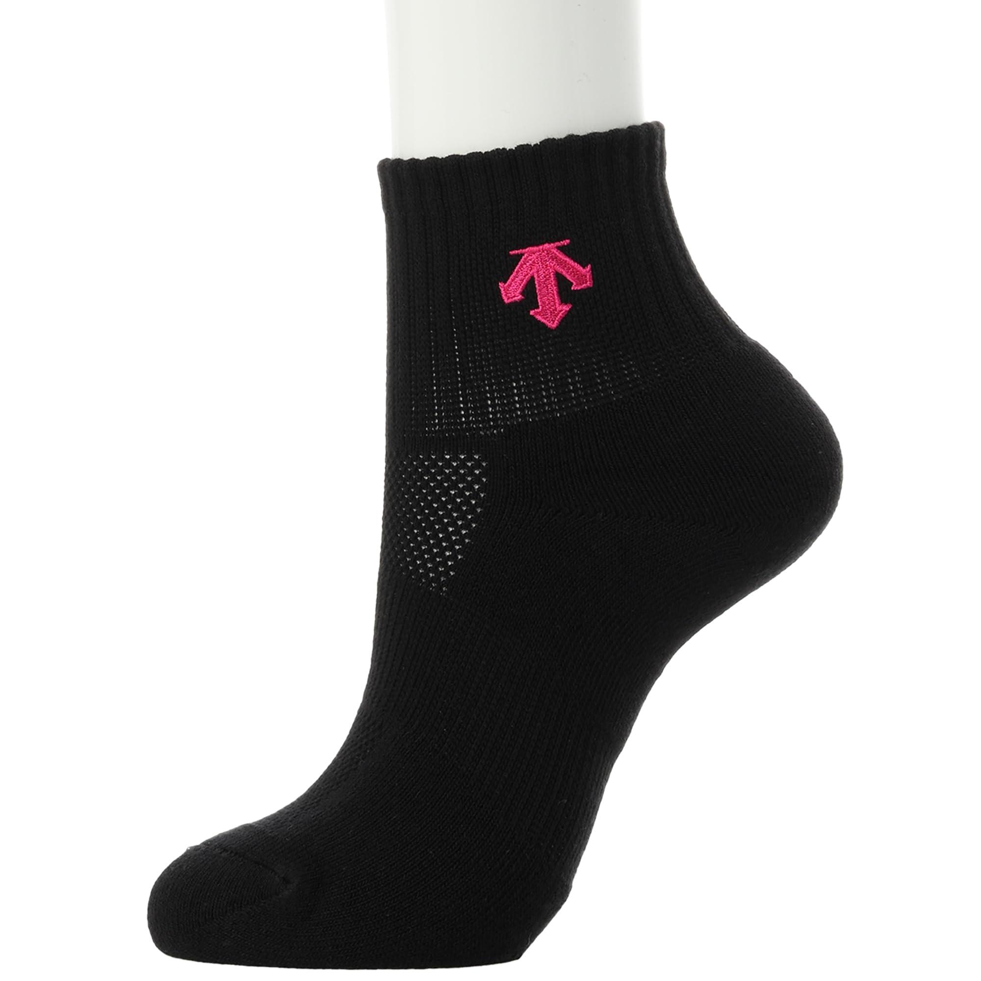 [Descente] Socks Volleyball Training Super Short Socks Antibacterial Odor Control Made in Japan MADEINJAPAN BMZ(DVB-9640B) 25-28