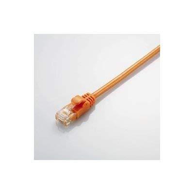 ELECOM Gigabit Flexible LAN Cable (Cat6 Compliant) 2m Orange LD-GPY/DR2