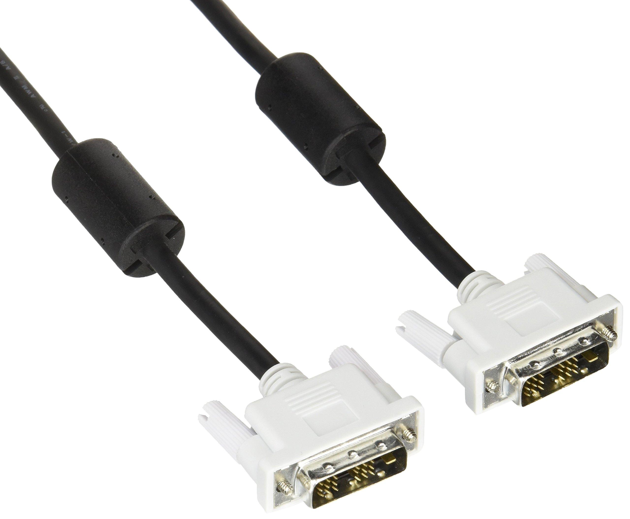 ELECOM Display Cable DVI-D 24-pin Single Link Digital 3m Black CAC-DVSL30BK