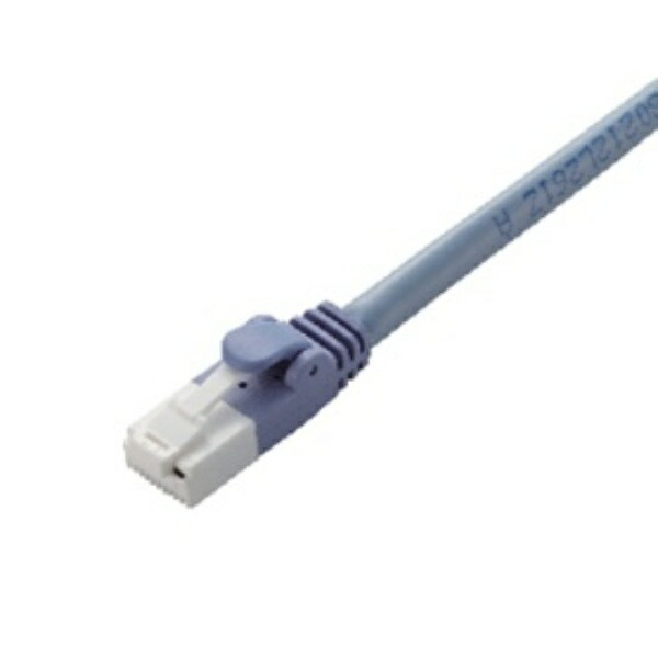 ELECOM LAN Cable CAT6 15m (49.25 ft) Snag-Resistant Connector Simple Packaging RoHS Directive Compliant Blue LD-GPT/BU15/RS