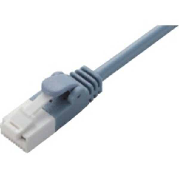 ELECOM LAN Cable CAT6 1m Snag-Resistant Connector Soft Blue LD-GPYT/BU10