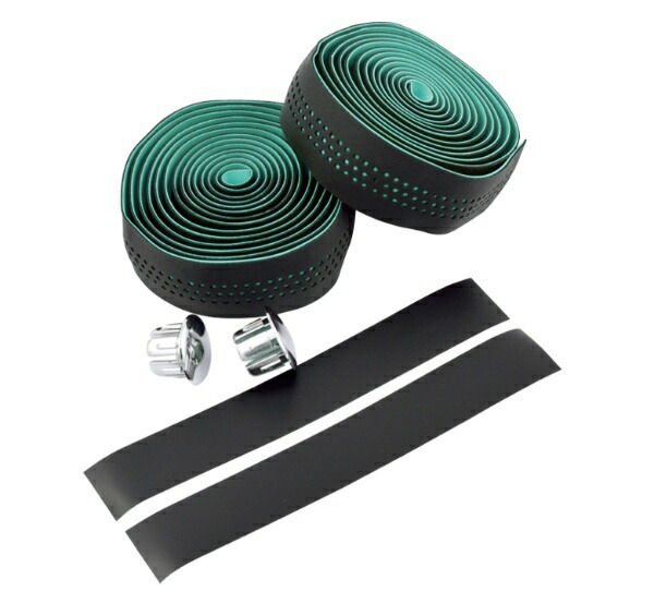 NOGUCHI NBT-004 [2 Colors] Bar Tape Left/Right Set Black/Mint Green