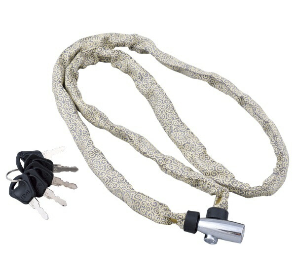 I Live Japanese Pattern Chain Lock [WAGARA] Arabesque Key-Operated with 5 Keys Included 067897 Arabesque