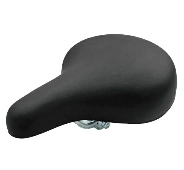 NOGUCHI Bicycle Saddle [Large Soft Saddle] Black Compatible with Electric Assist Bicycles TTH-003