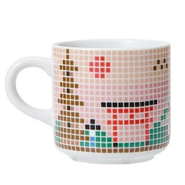 Saikai Pottery Hasami-yaki Tile Mug Kyoto 17506 225ml