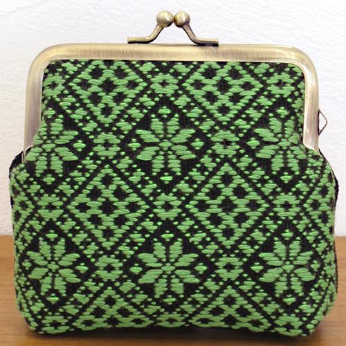 Olympus Thread Kogin Kit Gama-guchi Pouch Square Black 39