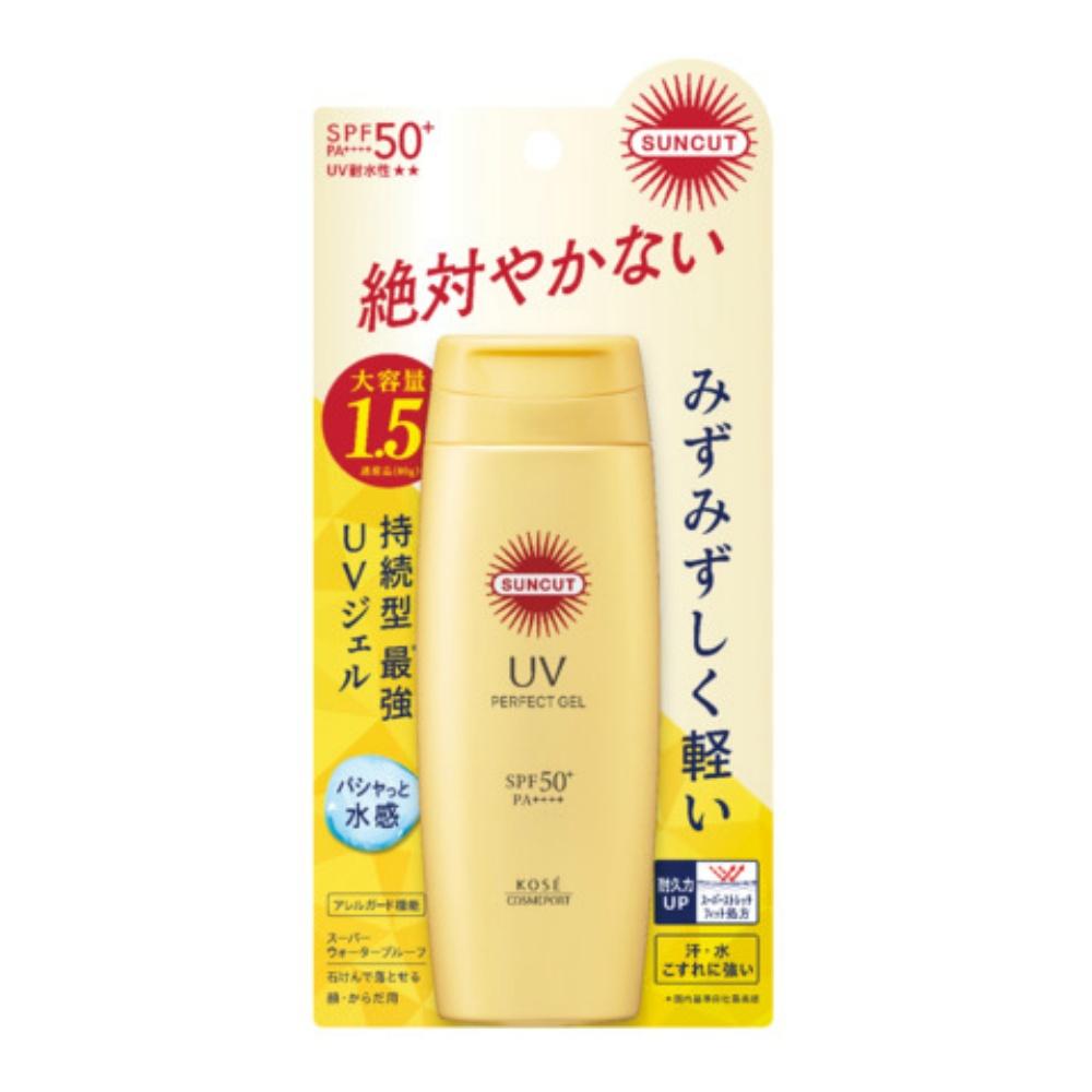KOSE Sun Cut Perfect UV Gel SPF50+ PA++++ Long-Lasting 120g Sunscreen