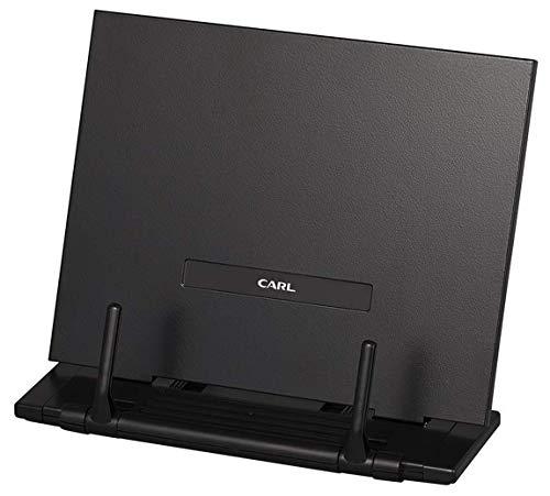 Karl Office Supplies Book Stand Reading Stand Music Stand Recipe Stand Metal Flat 7-Step Adjustment Black Japanese Manufacturer BKS-820-K