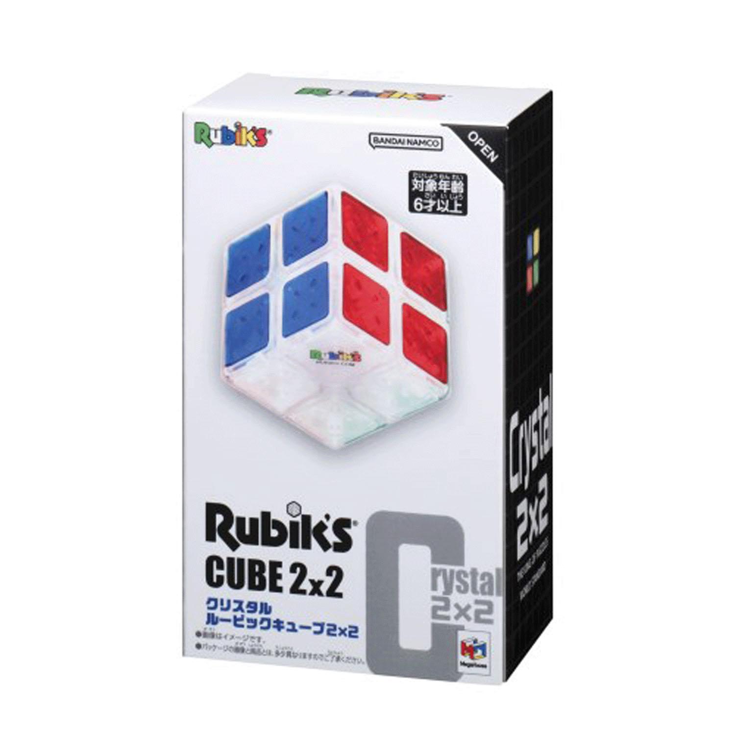 Megahouse Crystal Rubik's Cube 2×2 3D Puzzle For ages 6 and up