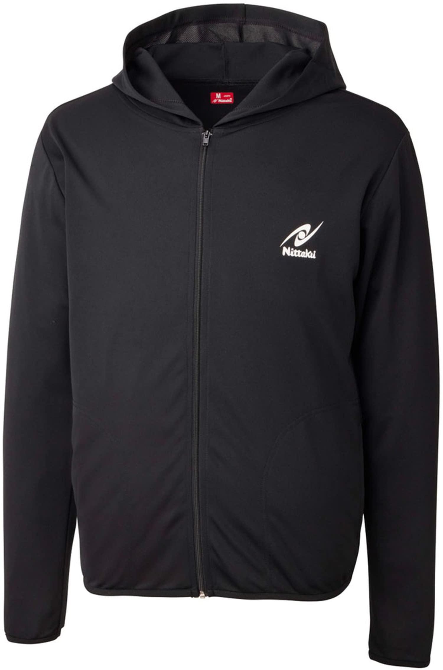 [Nittaku] Table Tennis Hoodie Sarat Hoodie 2 Women's Black (71)