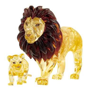 Beverly 55-Piece Crystal Puzzle Lion