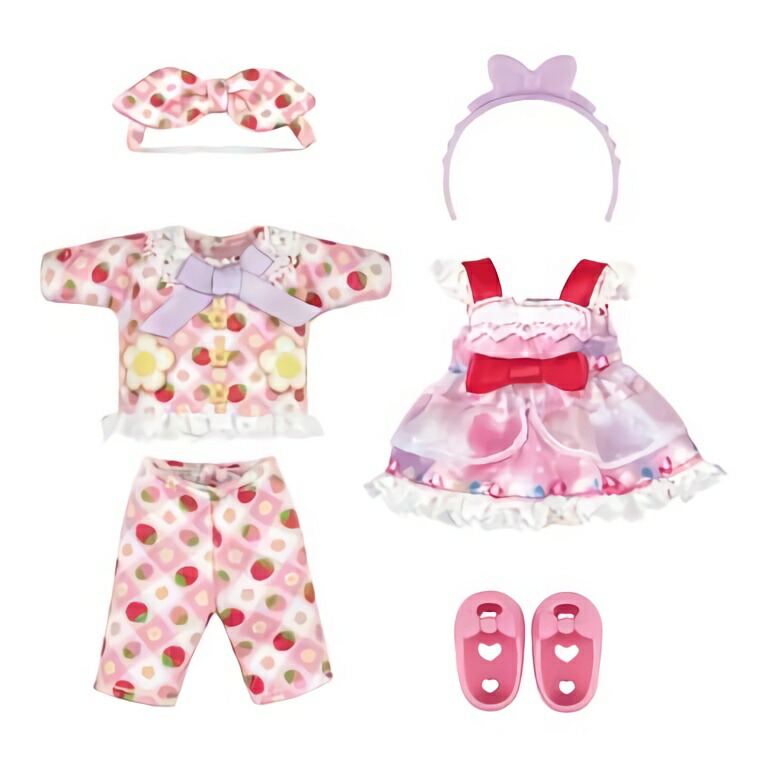 Pilot Corporation Pocket Mel-chan Dress-Up Set: Pajamas & Dress Set