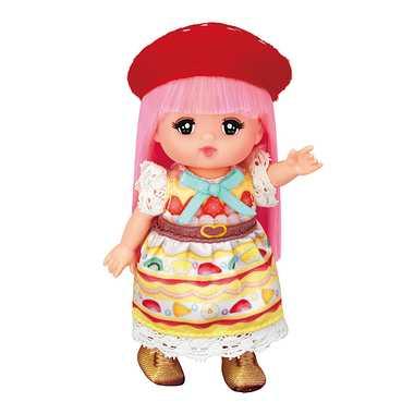PILOT CORPORATION Pocket Mel-chan Dress-Up Set: Cake Dress & Mint Bear Set