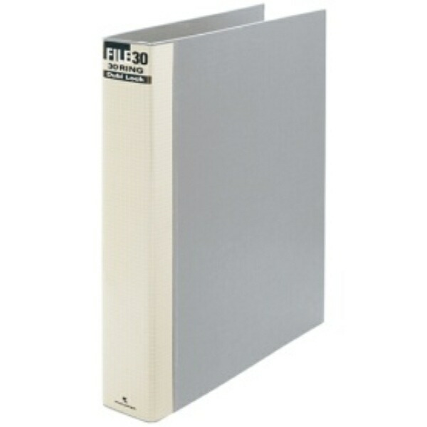 Maruman Loose-Leaf Binder A4 Dablock 30-Hole Gray F949R-11