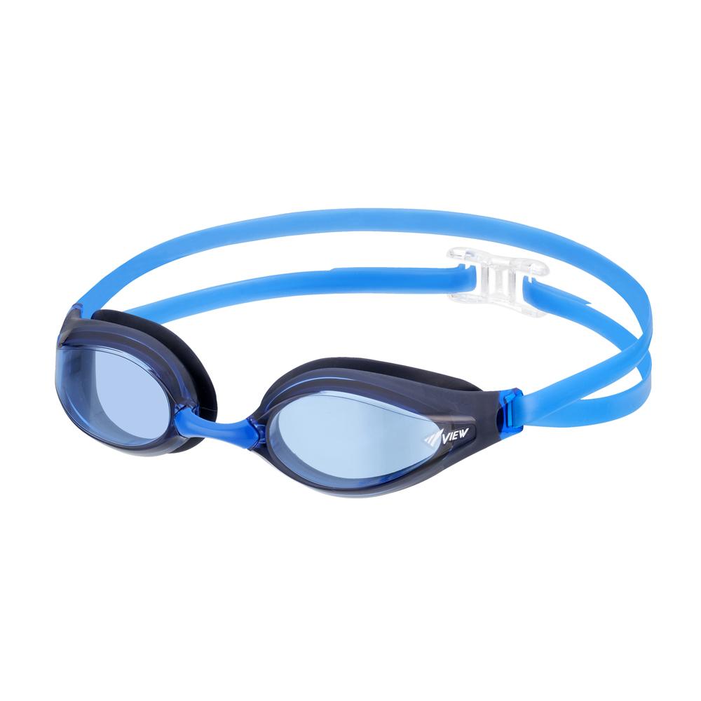 [View] Swimming Goggles AILE (Eil) Made in Japan Racing Cushioned 10 Years Old to Adult Size WA Approved Model Fitness Compatible Anti-Fog Function SWIPE Equipped V240SA BL