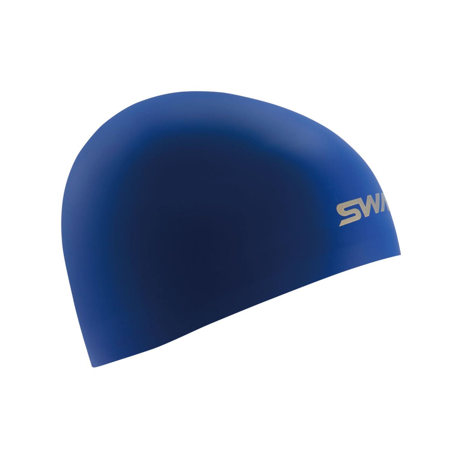 SWANS Made in Japan Competitive Swimming Cap SA-10S RBLU Royal Blue Silicone Cap FINA Approved Model