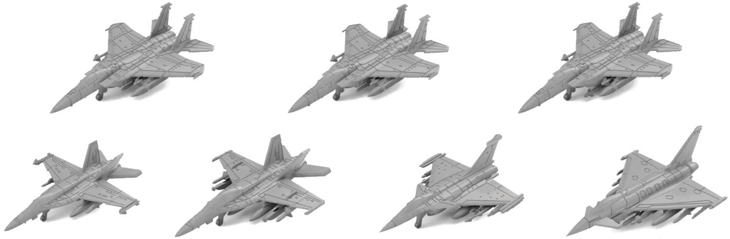 Pit Road 1/700 Skywave系列 世界现役战斗机套装 2020 塑料模型 S50 (飞机)