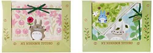 Maru Shin Towel Gift Set: Ghibli My Neighbor Totoro Sunbathing in the Forest (1 Hand Towel / 1 Face Towel / 1 Bath Towel) Present / Housewarming Gift 1105043600