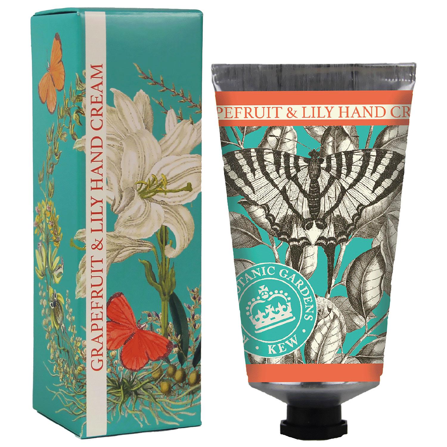The English Soap Company Sanwa Trading English Soap Company KEW GARDEN Luxury Hand Cream Grapefruit &