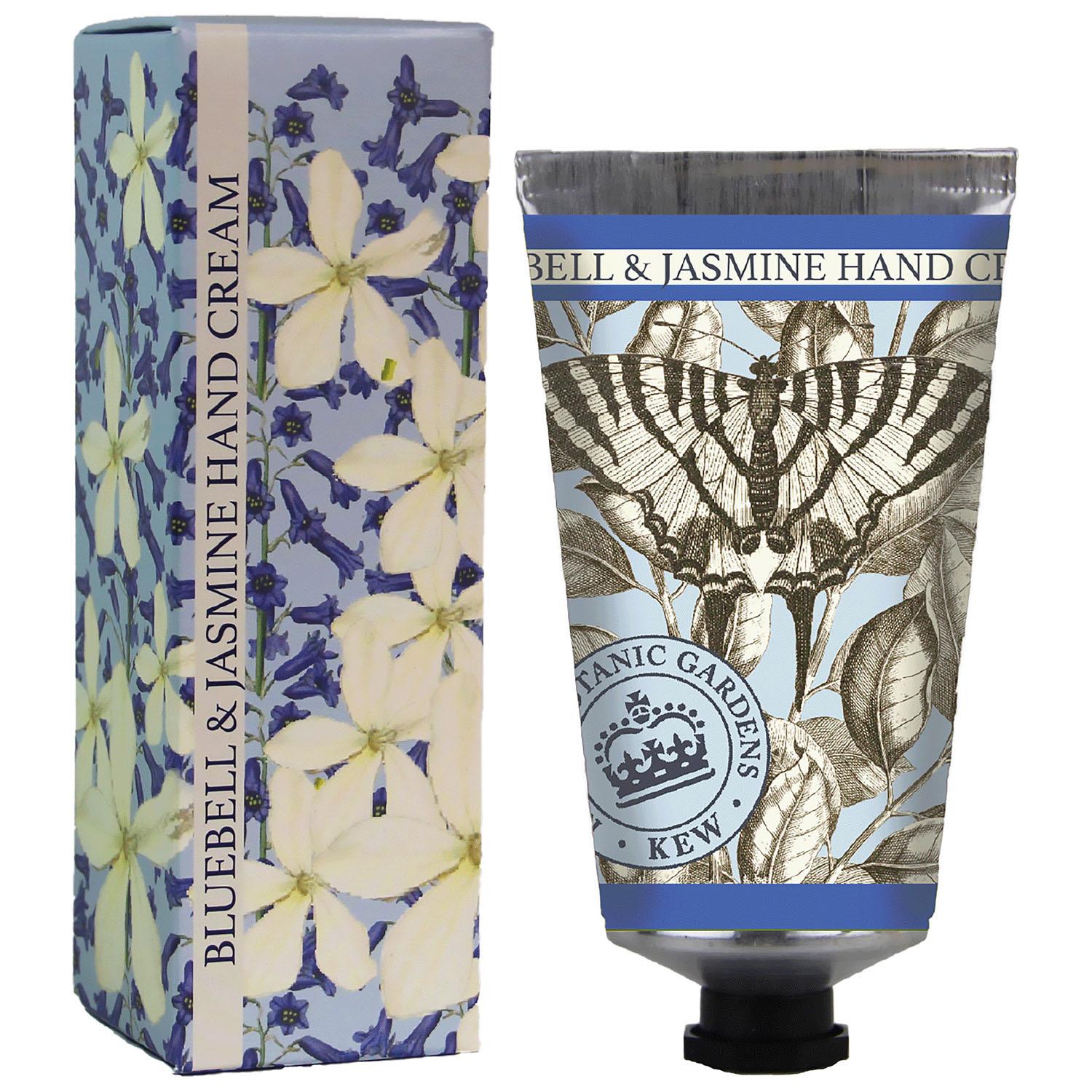 Sanwa Trading English Soap Company KEW GARDEN Luxury Hand Cream Bluebell & Jasmine