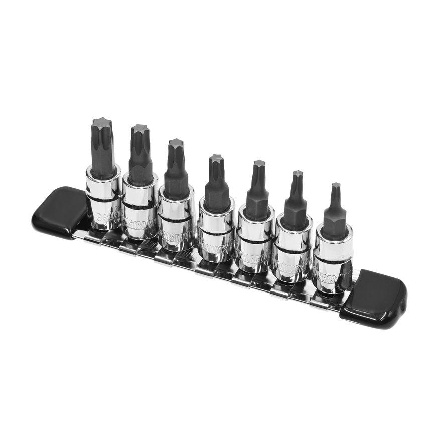 AP 1/4DR Bit Socket Hex Lobe Set (7-Piece Set) | Socket Bit Bit Socket Hex Lobe Set Tools Car Maintenance Motorcycle