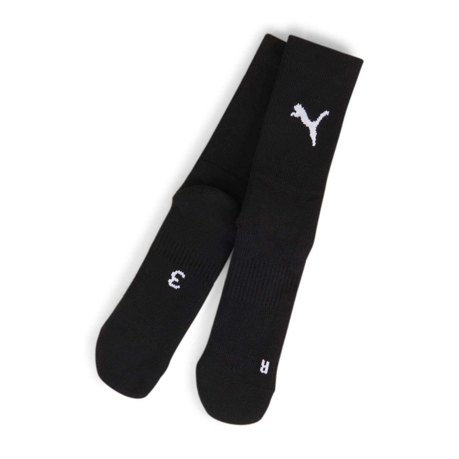[PUMA] Soccer Football Club Team Practice teamGOAL Performance Sock 706119 Men's Black (03)