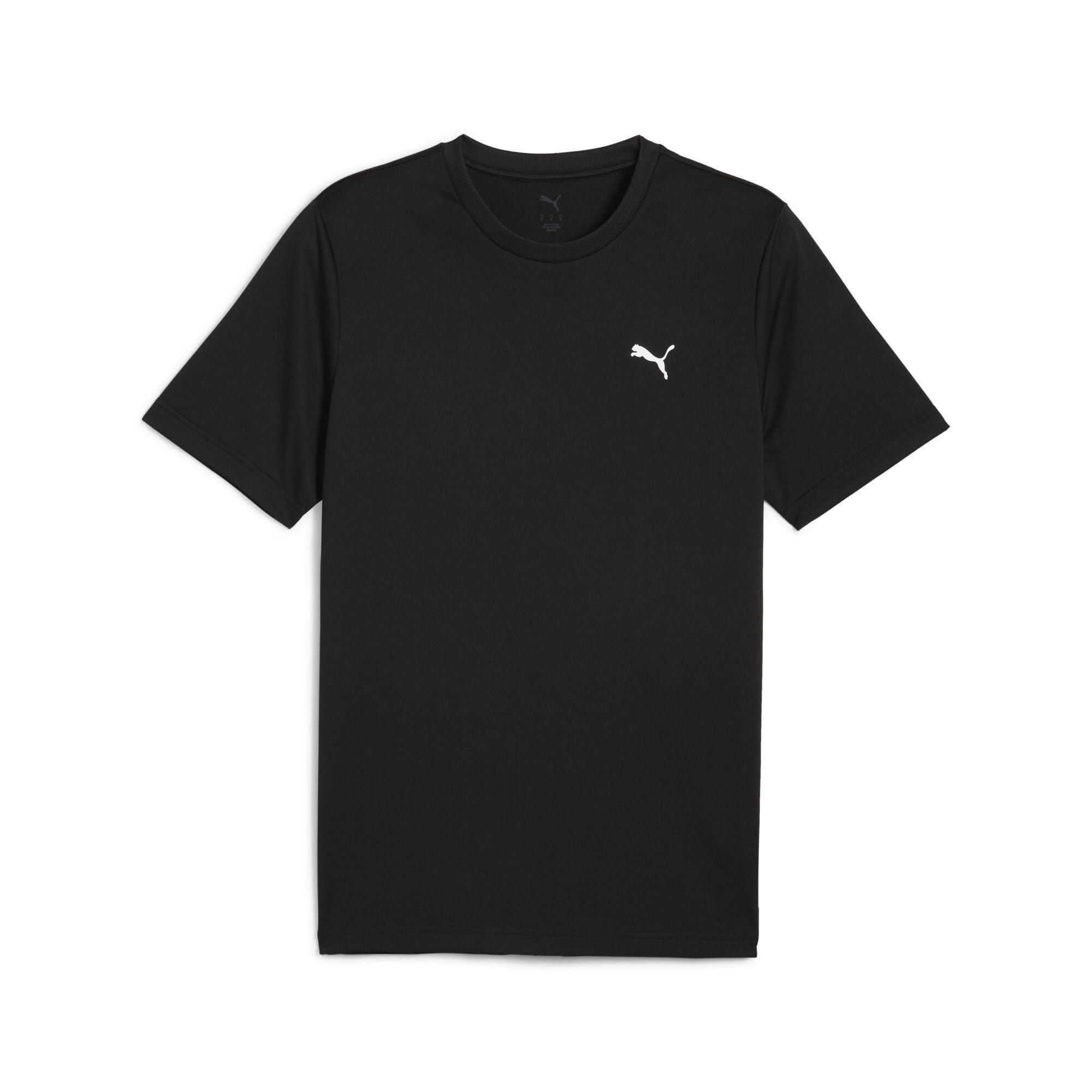 [PUMA] Quick-Dry Training Short-Sleeve ESS Small PUMA Logo Poly T-Shirt 687561 Men's 2025 Spring/Summer Color PUMA Black (01) XL