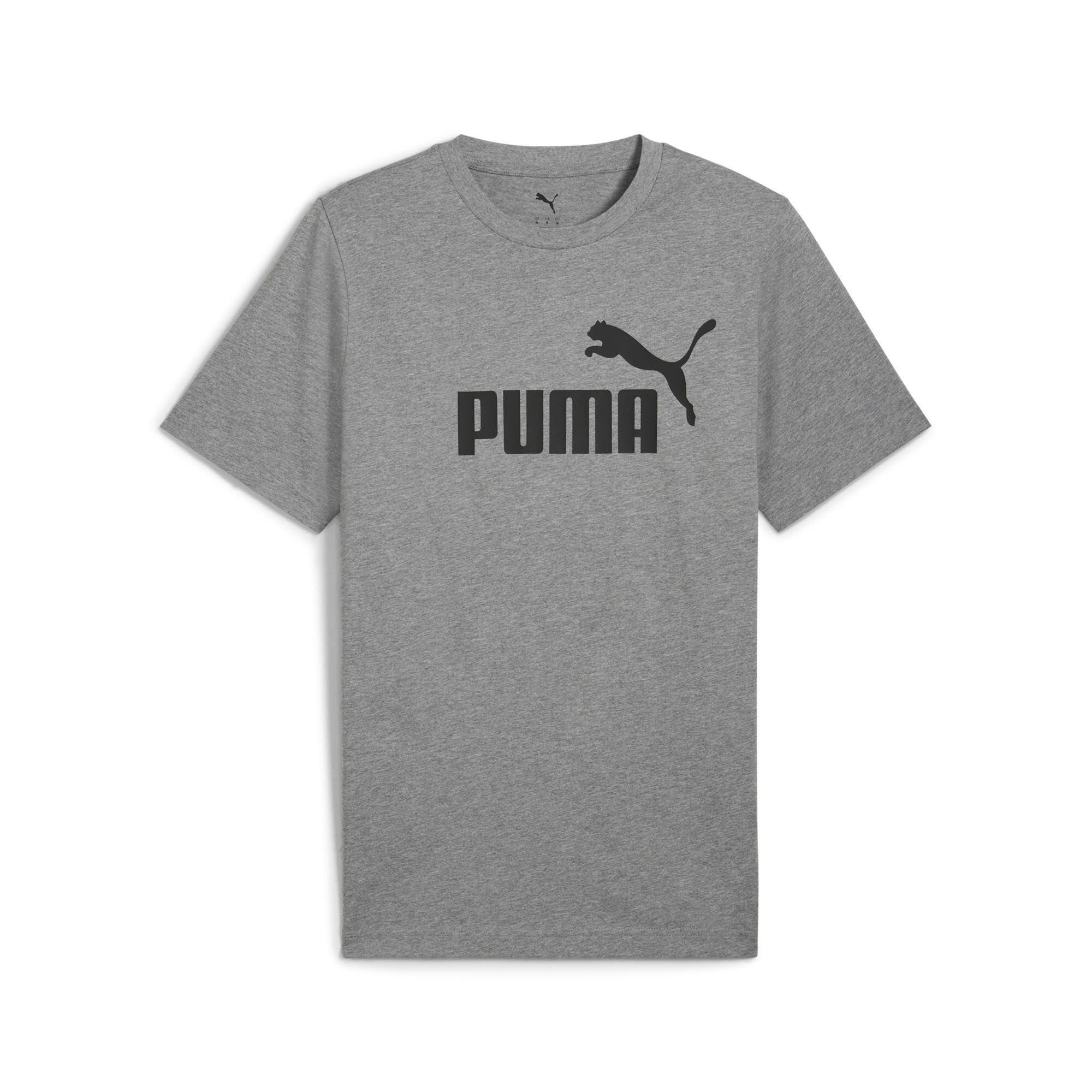 [PUMA] Casual ESS NO.1 Logo T-Shirt 687614 Men's 2025 Spring/Summer Color Medium Grey Heather (03) S