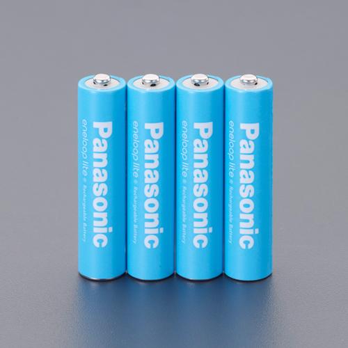 [4 AA batteries] Nickel-metal hydride batteries (rechargeable Eneloop Lite)