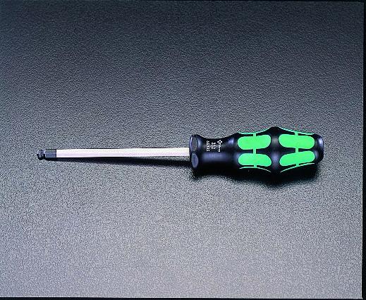 ESCO 3/16" x 100mm [Ball-Hexagon] Screwdriver EA573SF-3