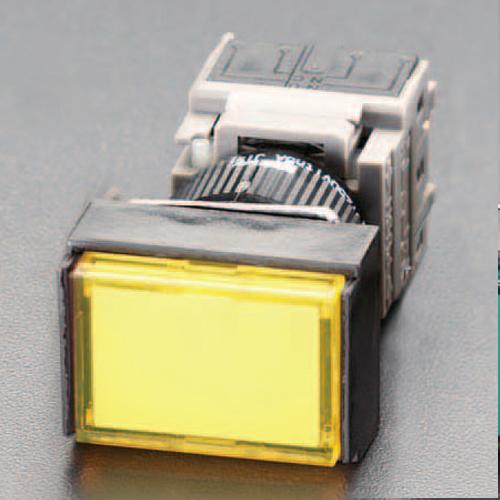 16mm Push Button Switch (Square Type, Yellow) EA940D-222