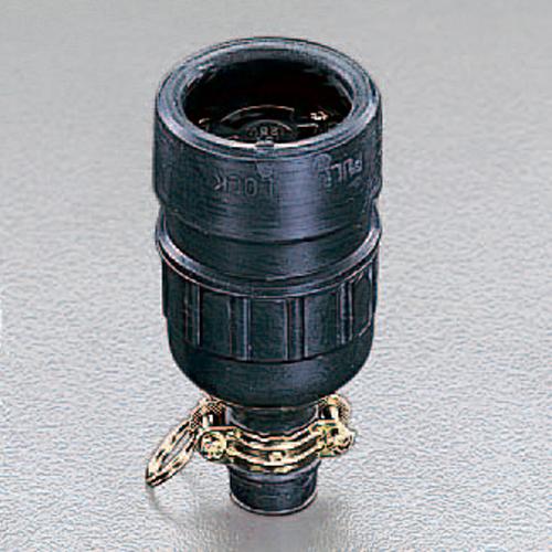 AC125V/15A Waterproof Connector (2-Pole Grounded) φ48×95mm