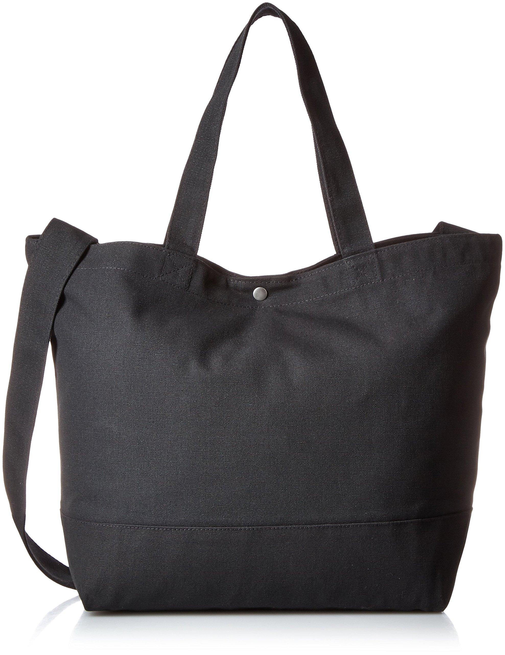 [United Athle] (United Athle) 14.3 oz Canvas Switching Tote Bag 149001 Black