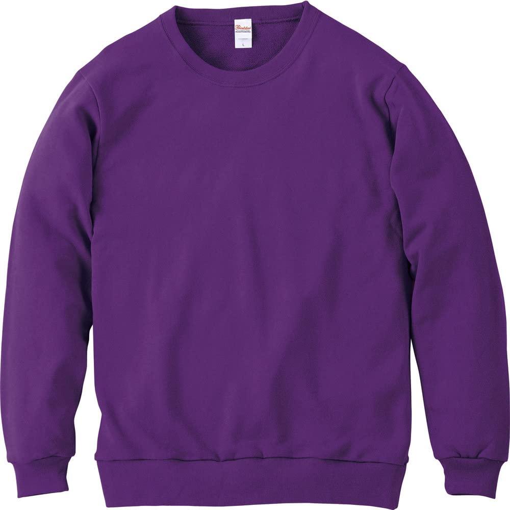 [Printstar] Sweatshirt 8.4 oz Brushed Crew Neck Lightweight Trainer 00219-MLC Men's Violet M (Equivalent to Japanese Size M)