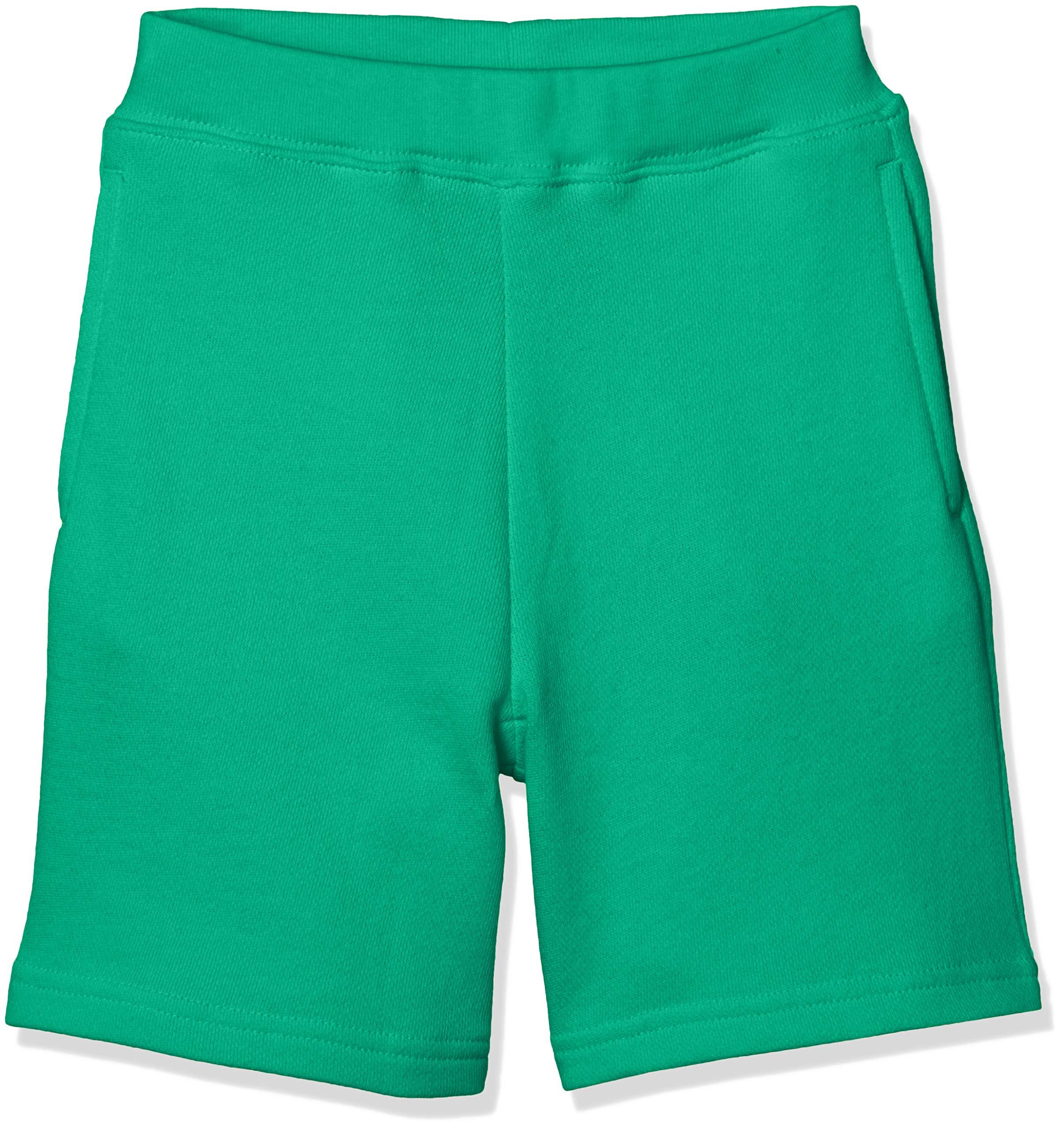 [Printstar] Sweatshirt 8.4oz Brushed Light Sweatshirt Shorts 00220-MHP Kids Kelly Green 100cm