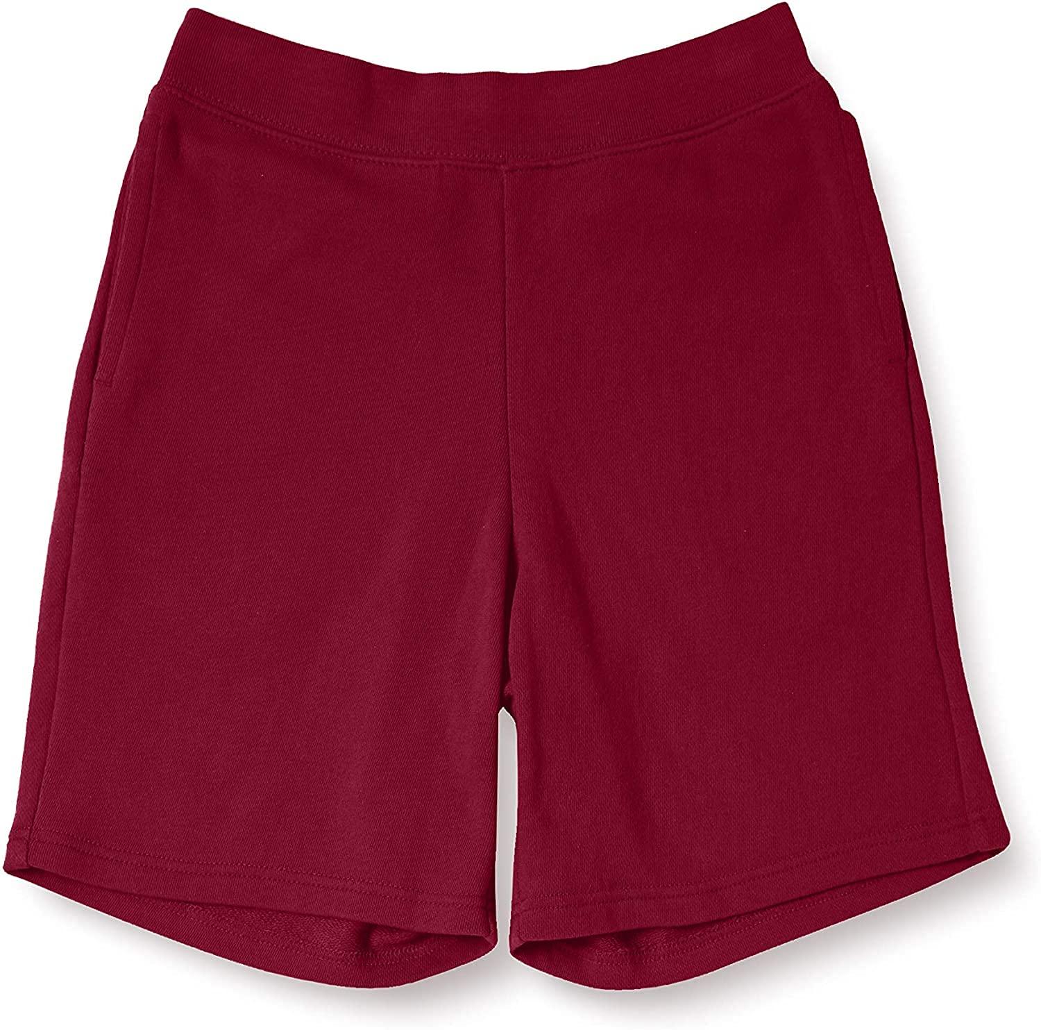 [Printstar] Sweat 8.4oz Brushed Light Sweat Half Pants 00220-MHP Kids Burgundy 140cm (Equivalent to Japanese Size 140)