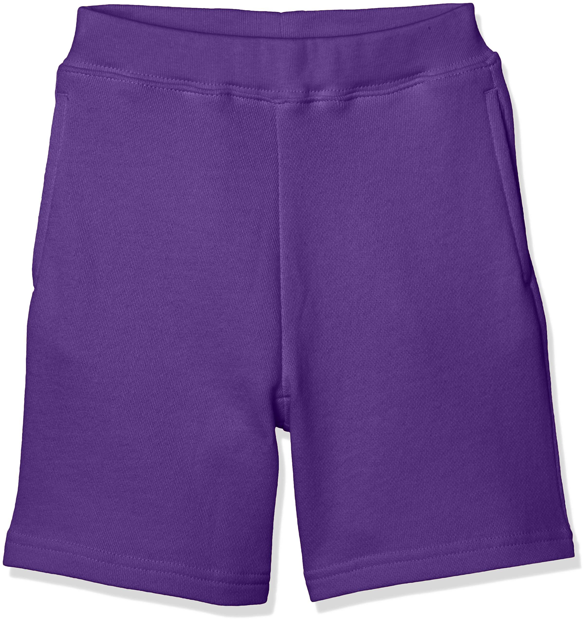 [Printstar] Sweat 8.4oz Brushed Light Sweat Half Pants 00220-MHP Kids Violet 100cm (Equivalent to Japanese Size 100)