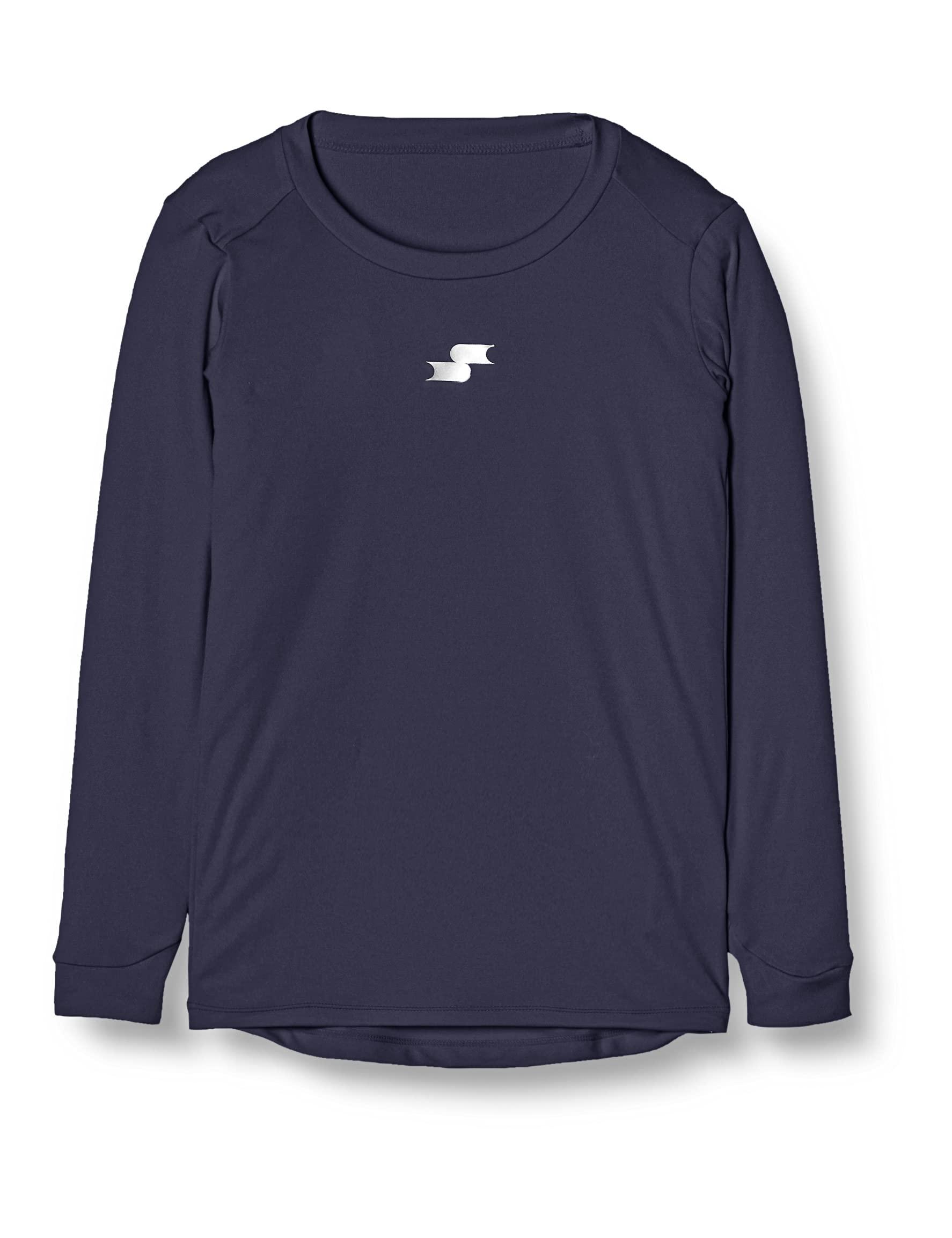 [SSK] Junior Low-Neck Long-Sleeve Undershirt Navy (70) 160